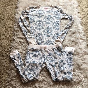 Victoriabsecret pink thermal pajamas!